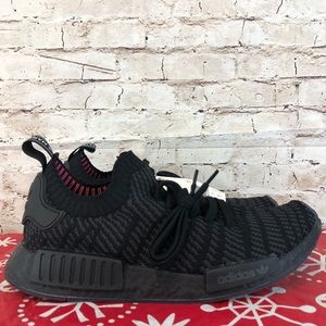 Adidas NMD R1 Primeknit Triple Black Size 9 CQ2391